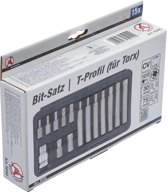 Coffret d'embouts BGS DIY 5040