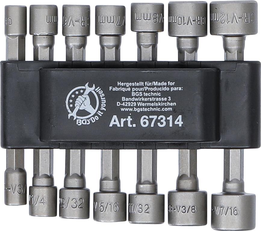 Coffret d'embouts BGS DIY 67314