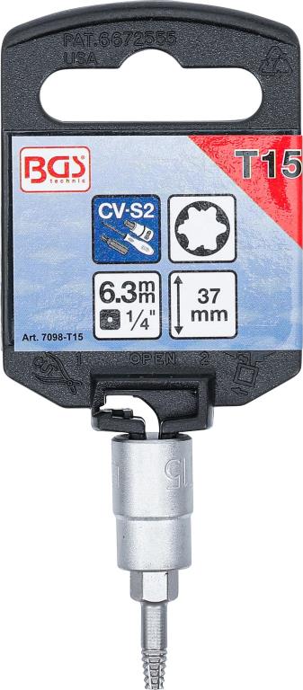 Coffret extracteur de vis BGS DIY ref. 7098-T15