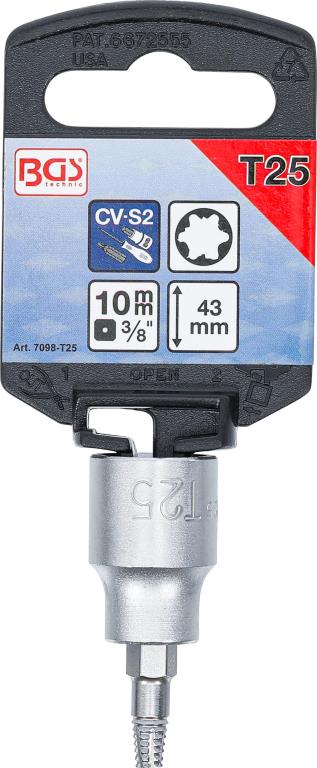 Caixa de extração de parafusos BGS DIY ref. 7098-T25