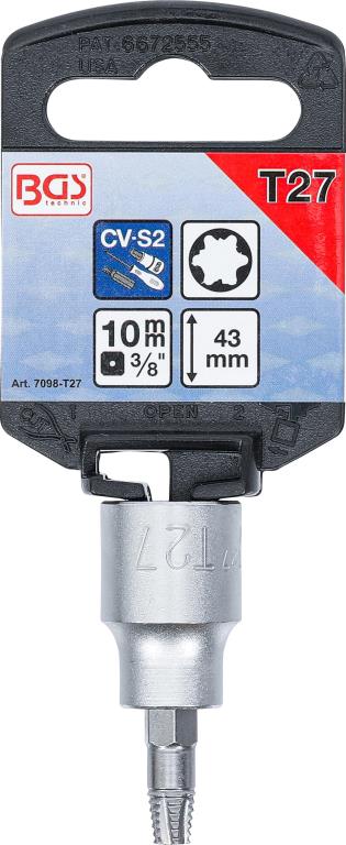 Coffret extracteur de vis BGS DIY ref. 7098-T27