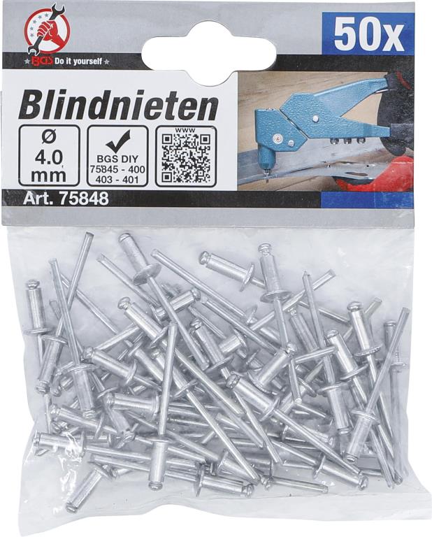 Rivet de plaque BGS DIY ref. 75848