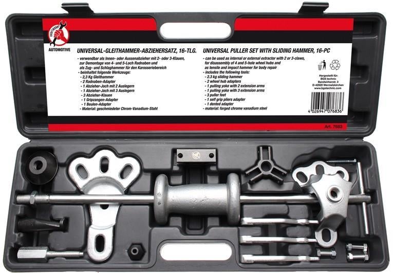 Caja de extractor universal BGS DIY 7683