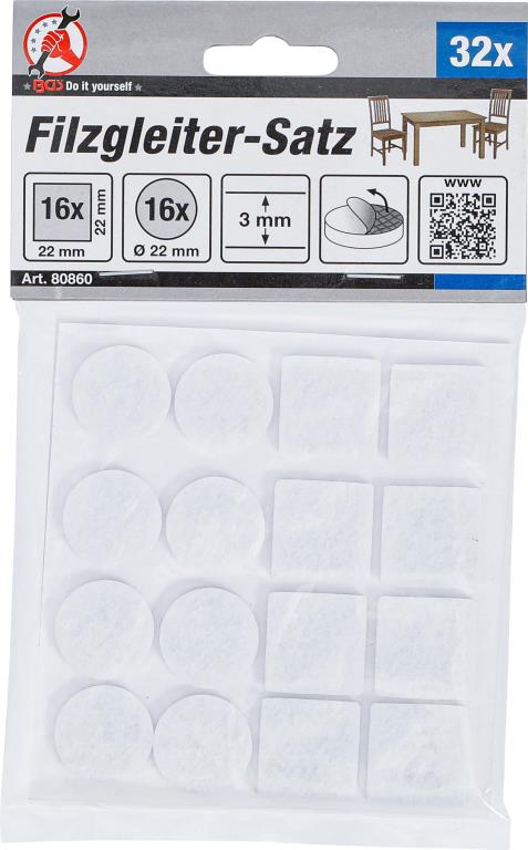 Almohadillas antideslizantes BGS DIY ref. 80860