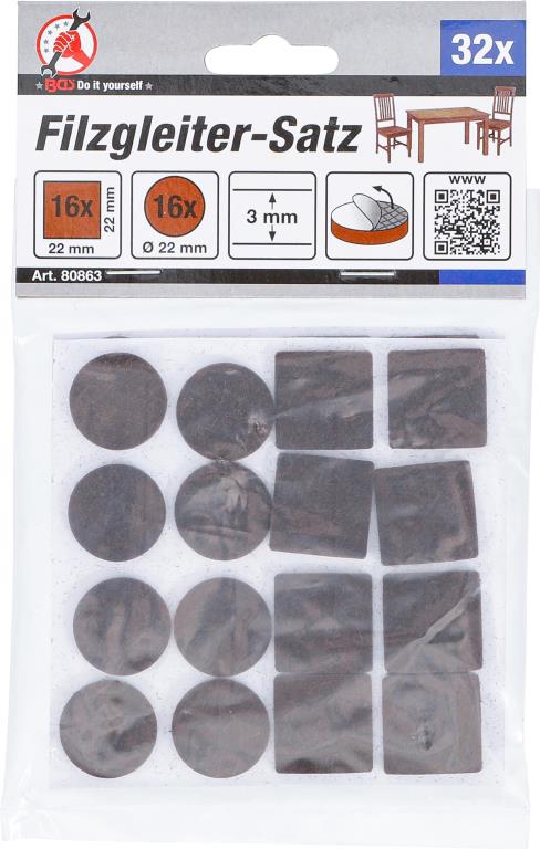 Almohadillas antideslizantes BGS DIY ref. 80863