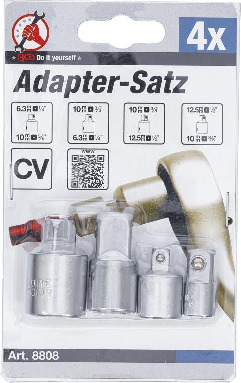 Kit de adaptadores para pontas de chave de caixa BGS DIY ref. 8808