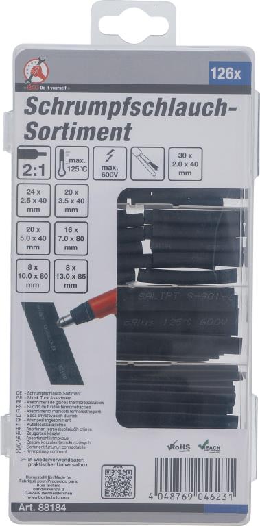 Manguito de contracción térmica (Manguito termico) BGS DIY ref. 88184