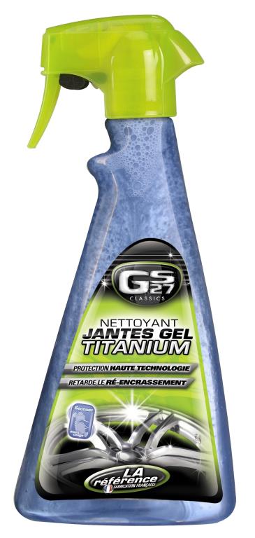 Nettoyant Jantes GS27 Nettoyant Jantes Gel Titanium 500 ml - ref. CL120132