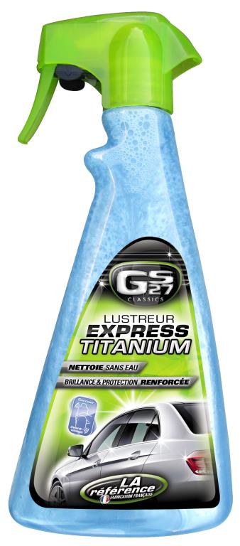Lustrant Carrosserie GS27 Lustreur Carrosserie Express Titanium 500 ml - ref. CL120221