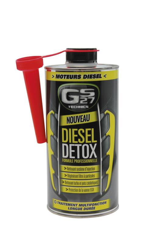 Nettoyant injecteurs Diesel et fumée noire - Additif moteur Diesel - GS27