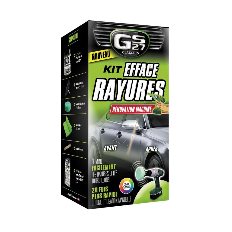Efface Rayures GS27 Kit Efface Rayures Rénovation Machine 120 ml - ref. CL162020