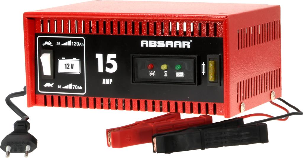 Chargeur de batterie ABSAAR 12V 15A LED 111501110