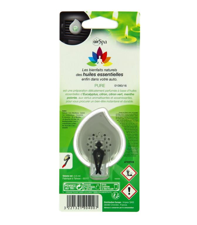 Diffuseur parfum AIR SPA ref. 190400