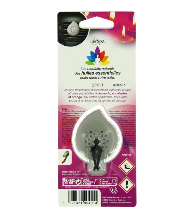 Diffuseur parfum AIR SPA ref. 190401