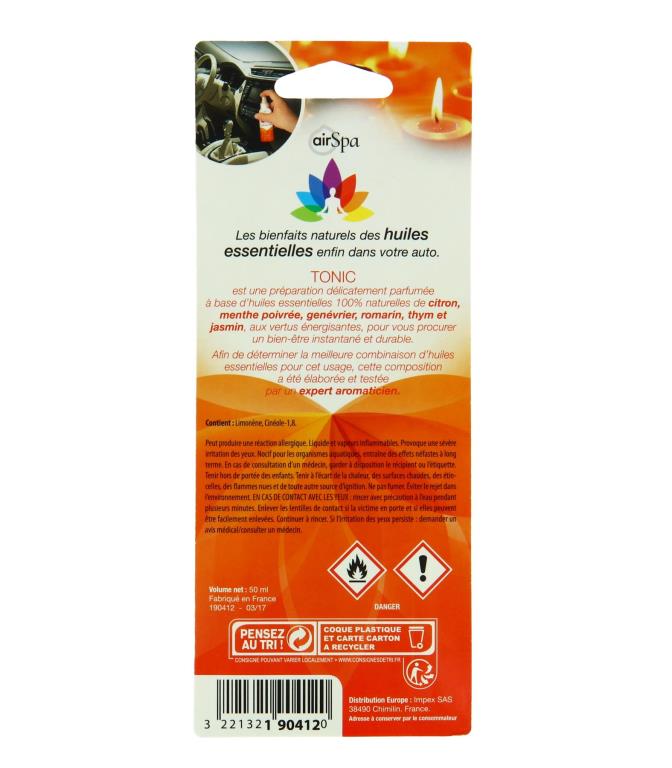 Diffuseur parfum AIR SPA ref. 190412