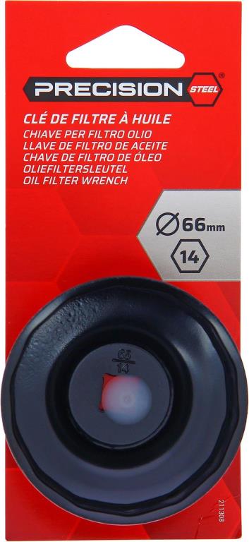 Chave de filtro de óleo PRECISION STEEL ref. 211308