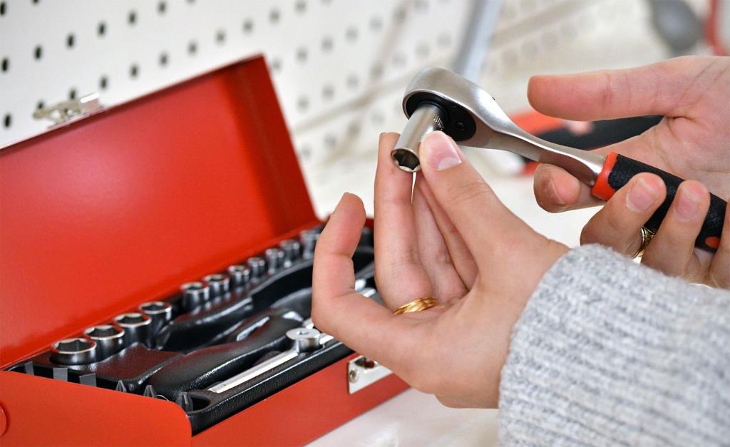 Coffret cliquets et douilles 1/4" PRECISION STEEL ref. 211420