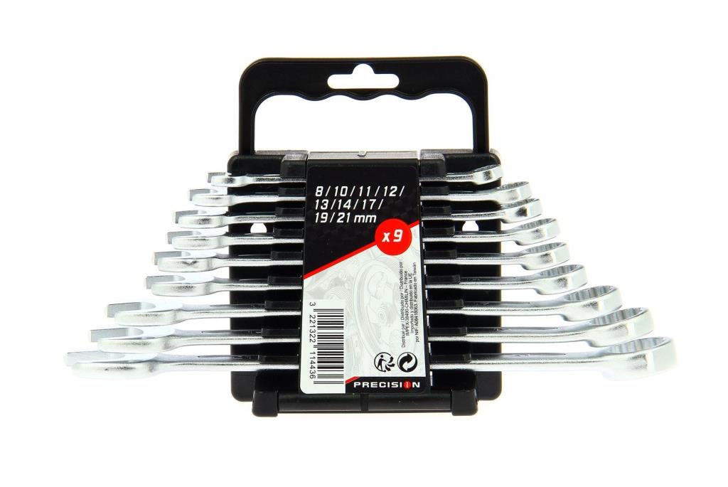 Jeu de clés mixtes PRECISION STEEL 211443