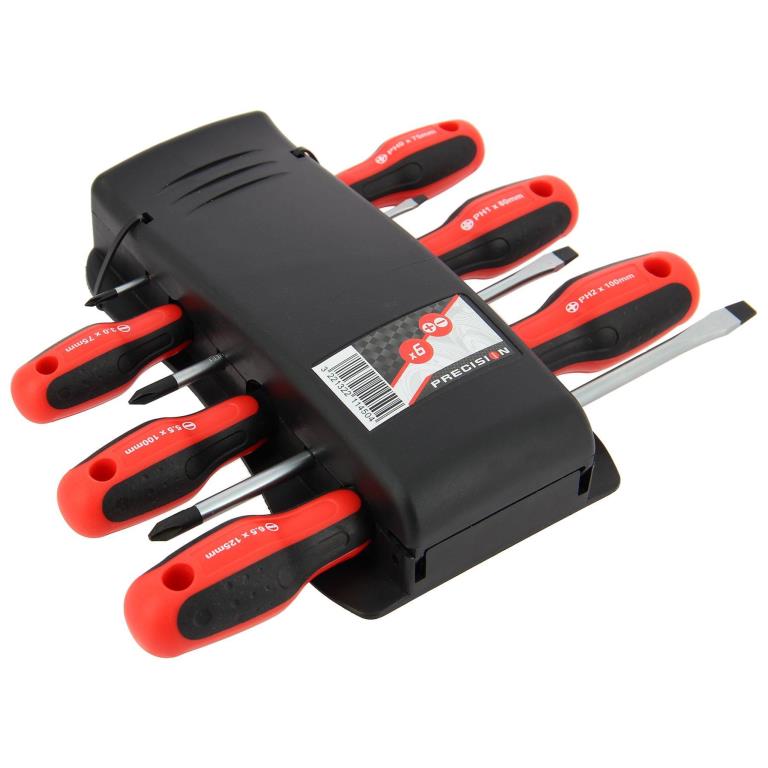 Jeu de tournevis PRECISION STEEL ref. 211450
