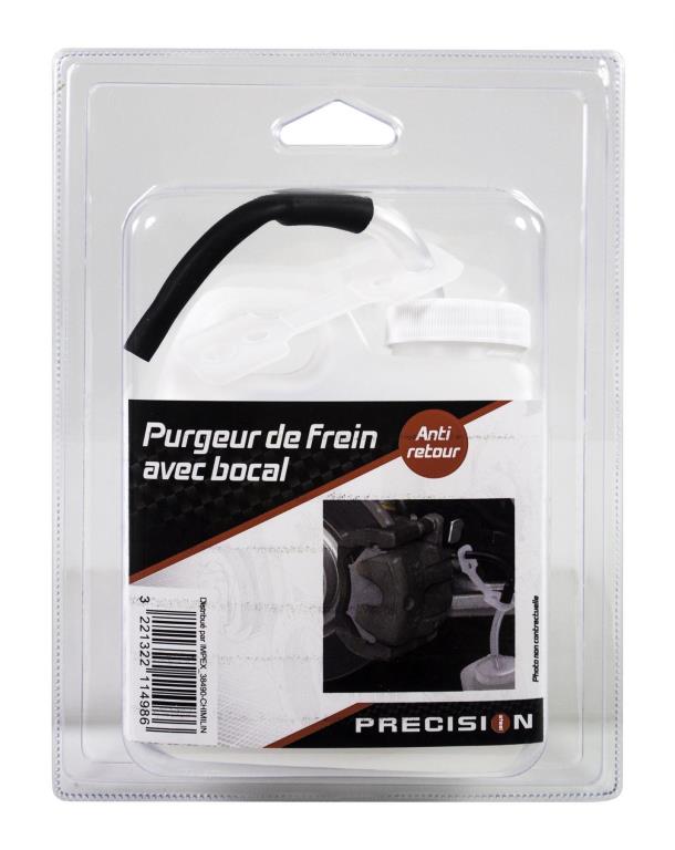 Purgeur de circuit de freinage à main PRECISION STEEL ref. 211498