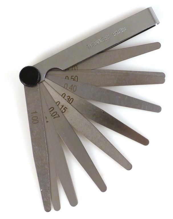 Jauge d'épaisseur , lamelles PRECISION STEEL 211514