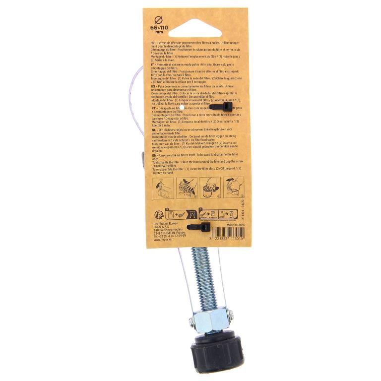 Chave de filtro de óleo PRECISION STEEL ref. 211301