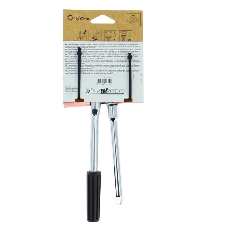 Llave especial bujía PRECISION STEEL ref. 211319
