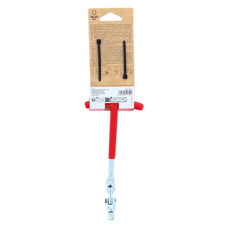 Chave especial para velas de ignição PRECISION STEEL ref. 211320