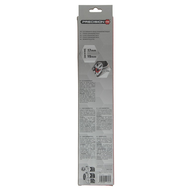 Clé dynamométrique PRECISION STEEL 211343