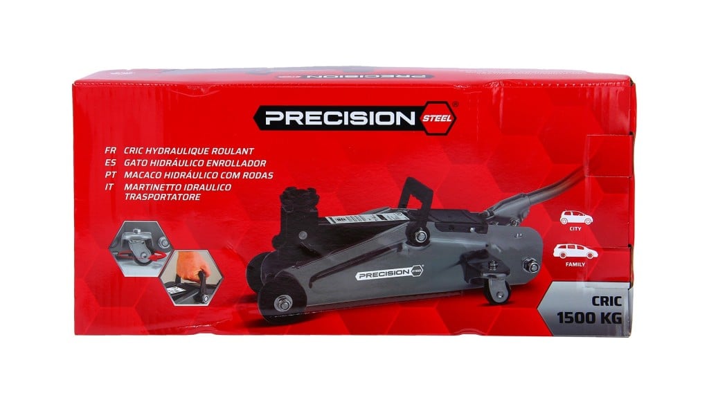 Cric (Hydraulique de voiture) PRECISION STEEL 211359