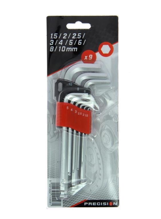 Juego de llaves Allen PRECISION STEEL ref. 211448