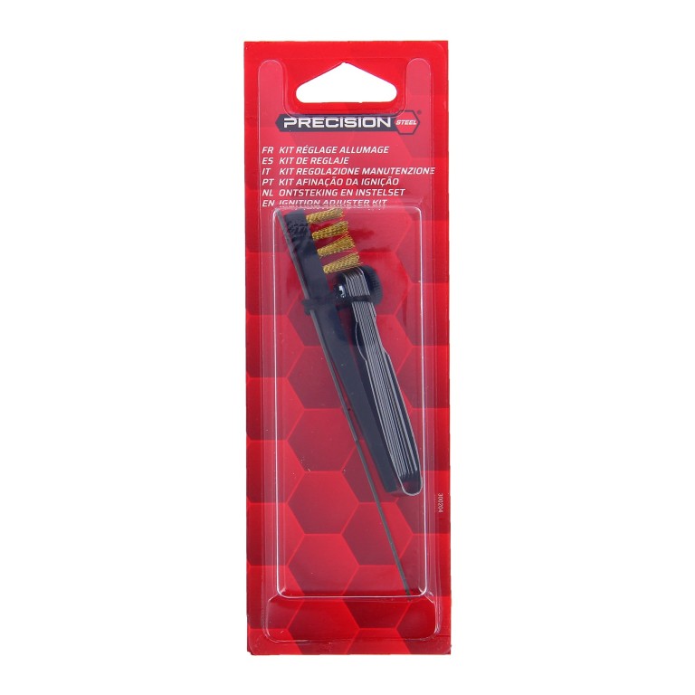 Brosse metallique pour bougie (Brosse à bougies) PRECISION STEEL ref. 300204