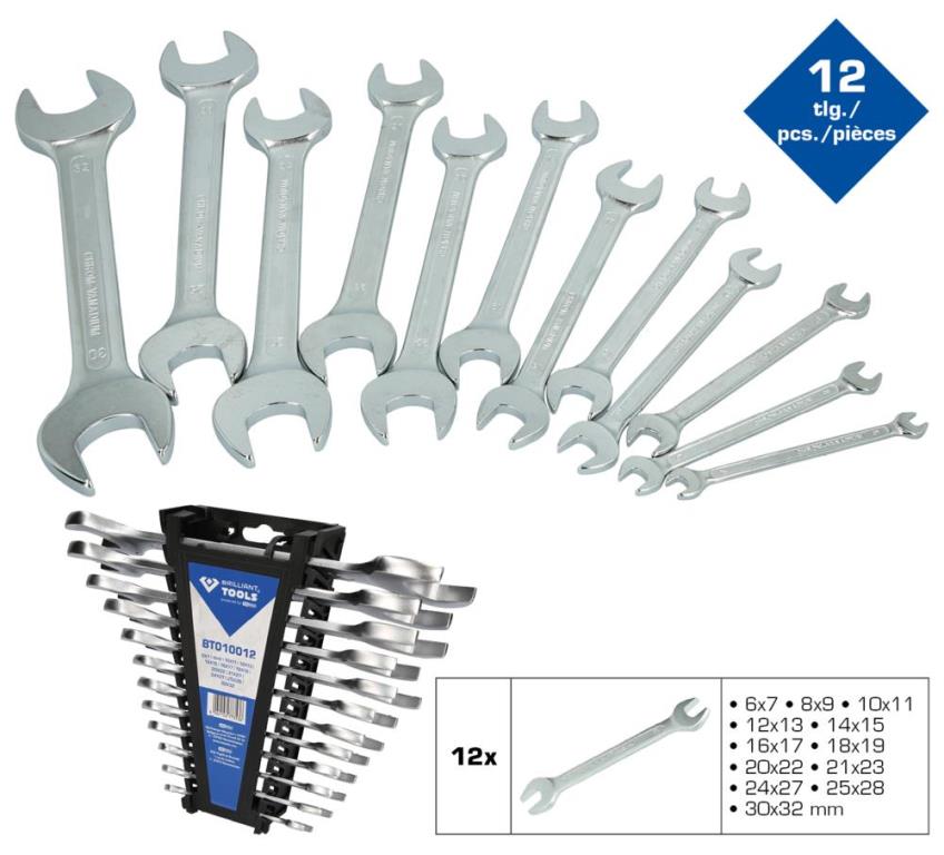 Clé plate BRILLANT TOOLS BT010012