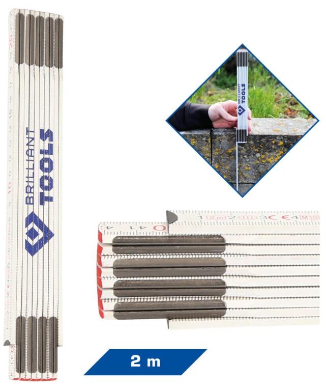 Mètre (Mètre ruban) BRILLANT TOOLS ref. BT110900