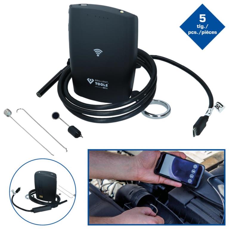 Vidéoscope (Caméra d'inspection) BRILLANT TOOLS  ref. BT170010