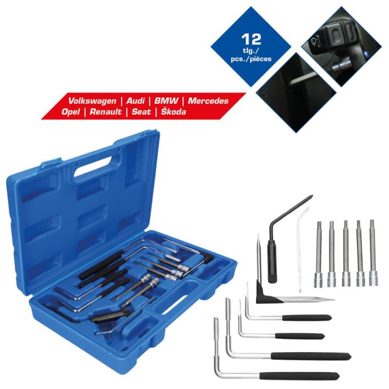 Jeu d'outils pour garnitures de portières BRILLANT TOOLS ref. BT511150