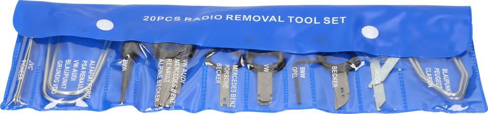 Kit démontage auto radio BRILLANT TOOLS ref. BT511200