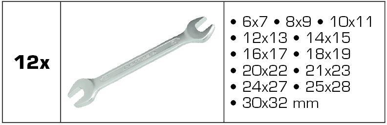 Clé plate BRILLANT TOOLS BT010012