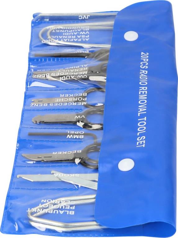Kit démontage auto radio BRILLANT TOOLS ref. BT511200