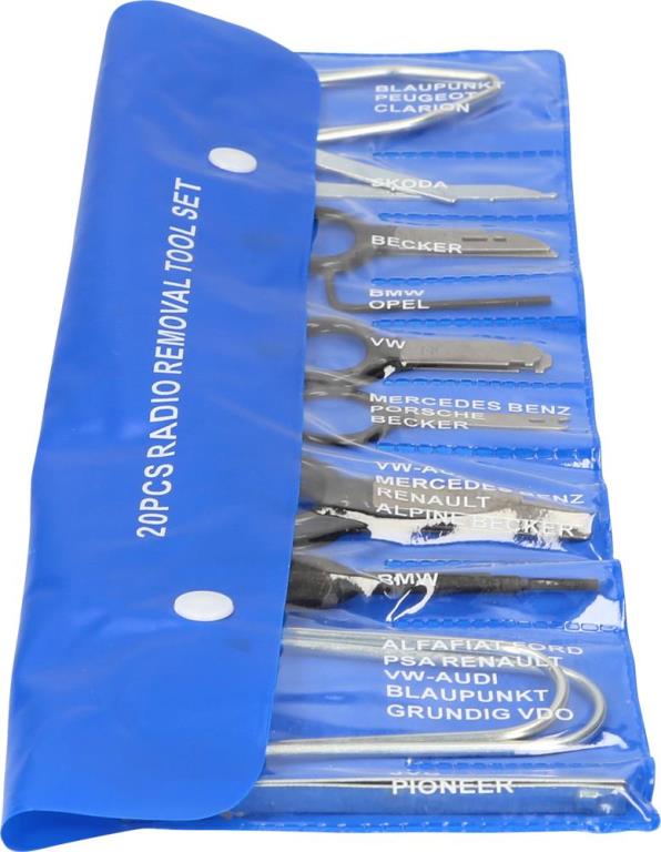 Kit démontage auto radio BRILLANT TOOLS ref. BT511200