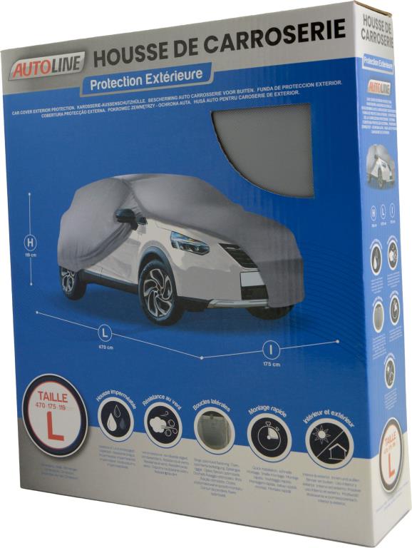 Bâche de protection voiture (Housse de protection voiture) AUTOLINE 932916