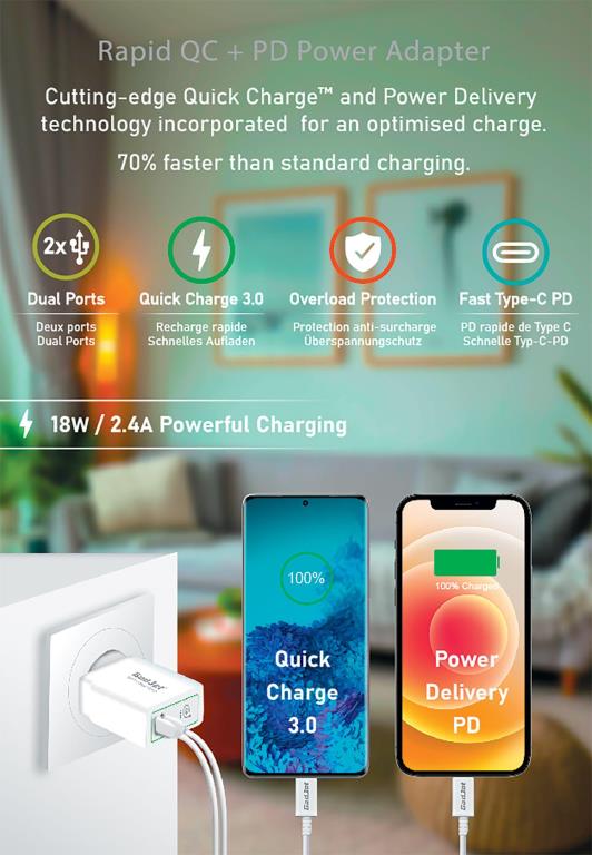 Chargeur USB GADJET ref. 12861