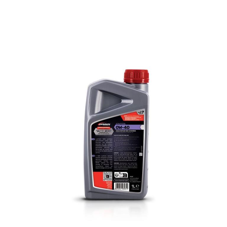 Aceite de motor (Aceite motor) KENNOL IGNITION 0W-40 1L - ref. 193061