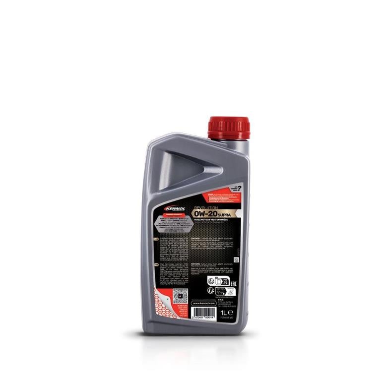 Huile moteur KENNOL 0W-20 SUPRA REVOLUTION 1L - ref. 192401