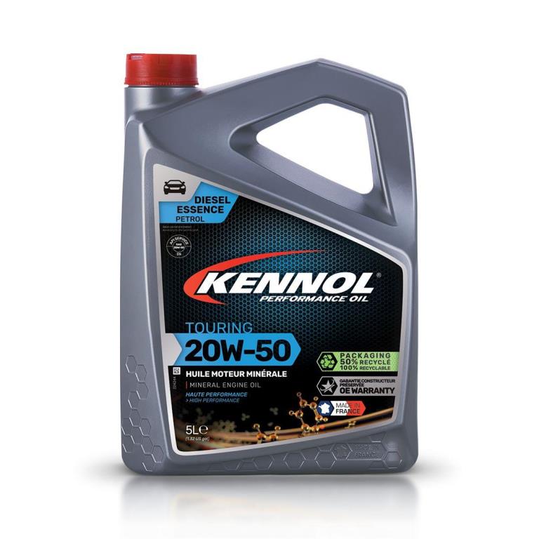 Aceite de motor (Aceite motor) KENNOL KENNOL TOURING 20W-50 5L - ref. 193543
