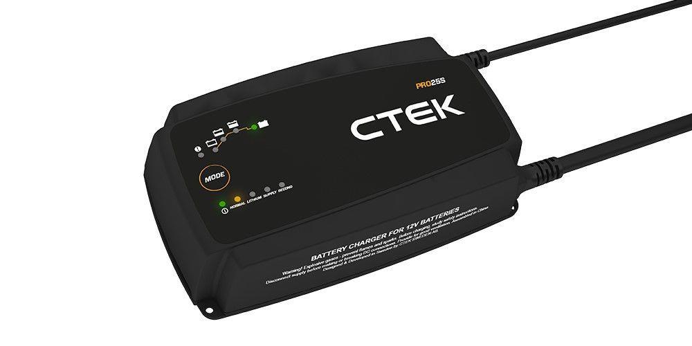 Chargeur de batterie de voiture ((de 6 à 12 V, et câbles)) CTEK ref. 40-194
