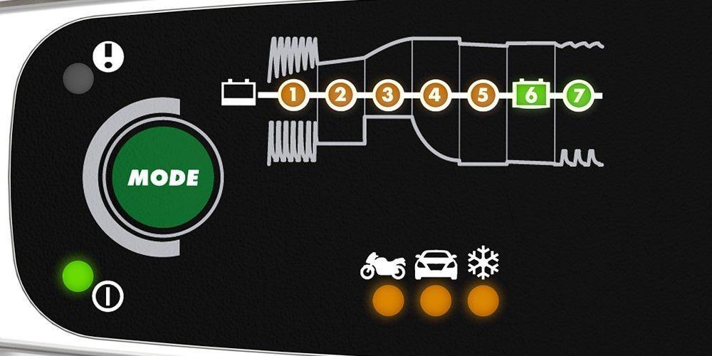 Chargeur de batterie de voiture ((de 6 à 12 V, et câbles)) CTEK ref. 56-309