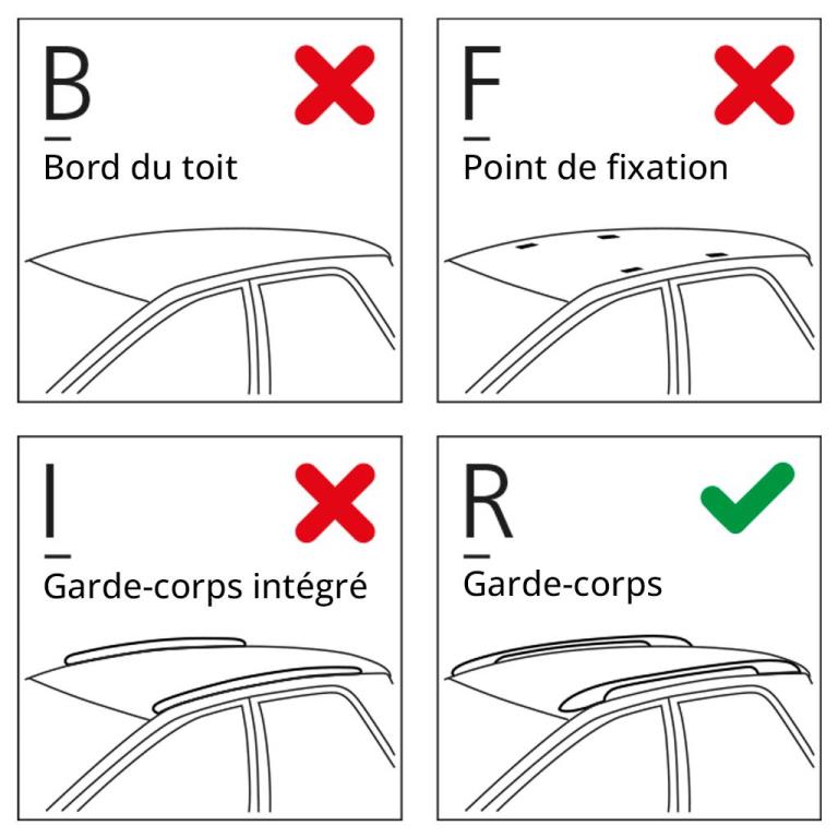 Barres de toit CRUZBER ref. 925803930800