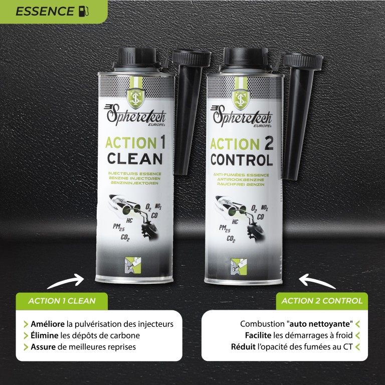 Additif Carburant Essence (Additif réservoir à carburant) SPHERETECH ref. 22801