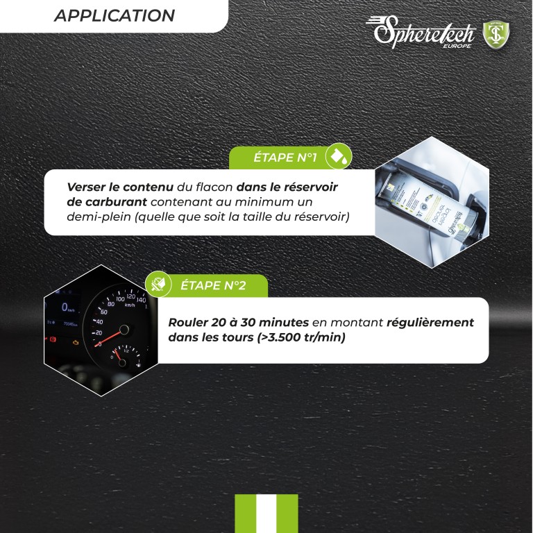 Additif Carburant Essence (Additif réservoir à carburant) SPHERETECH ref. 22805